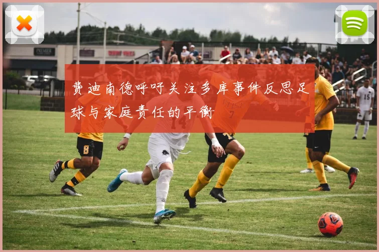 费迪南德呼吁关注多库事件反思足球与家庭责任的平衡